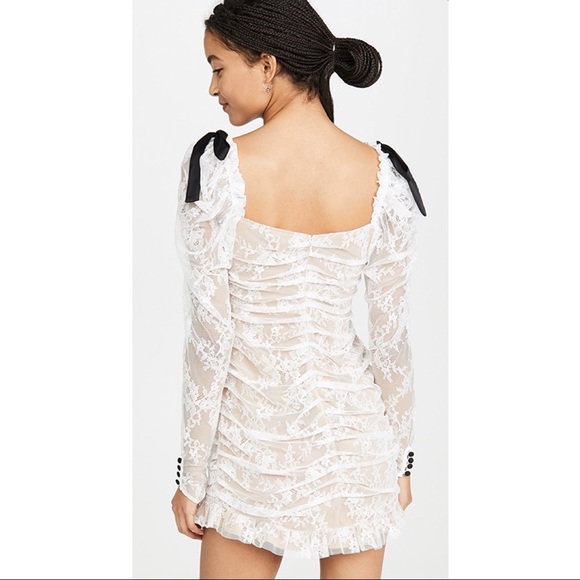 Lemons Beverly Pleated Mini Dress 
